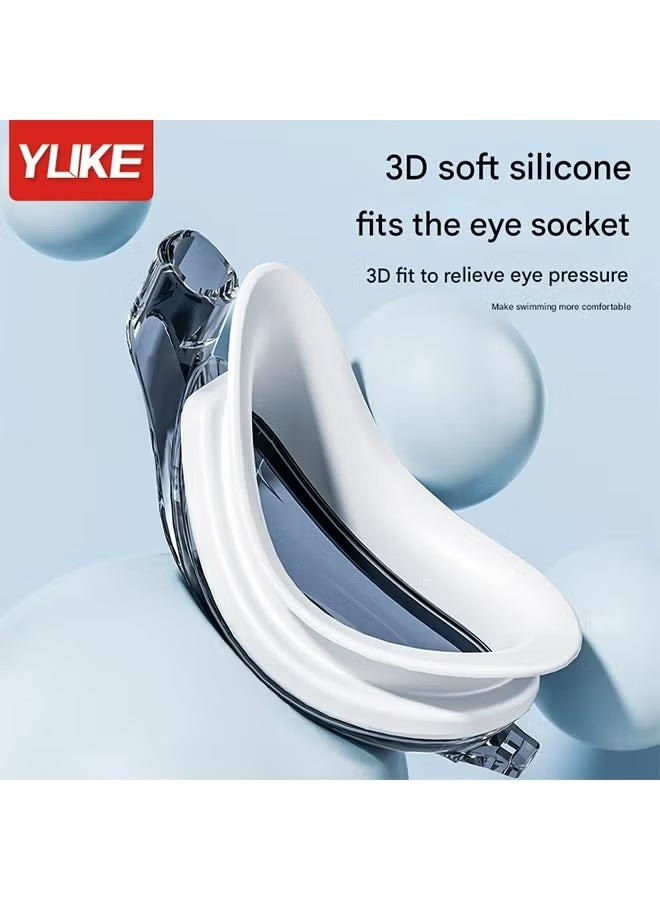 YUKE Professional-grade High-definition Waterproof and Anti-fog Swimming Goggles,Unisex Swimming Goggles ,  Essential Diving Equipment - Image 4